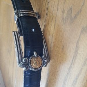 Brighton Black Leather belt